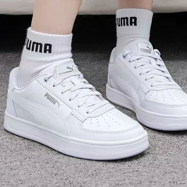 Puma Shoes Suede Classic - 푸마 로우탑 스니커즈 392290-02 화이트 실버