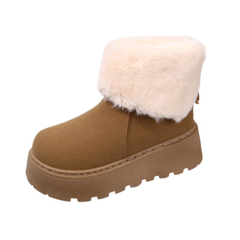Espadrille Slip On - 2026 겨울 여성 양털 안감 미끄럼