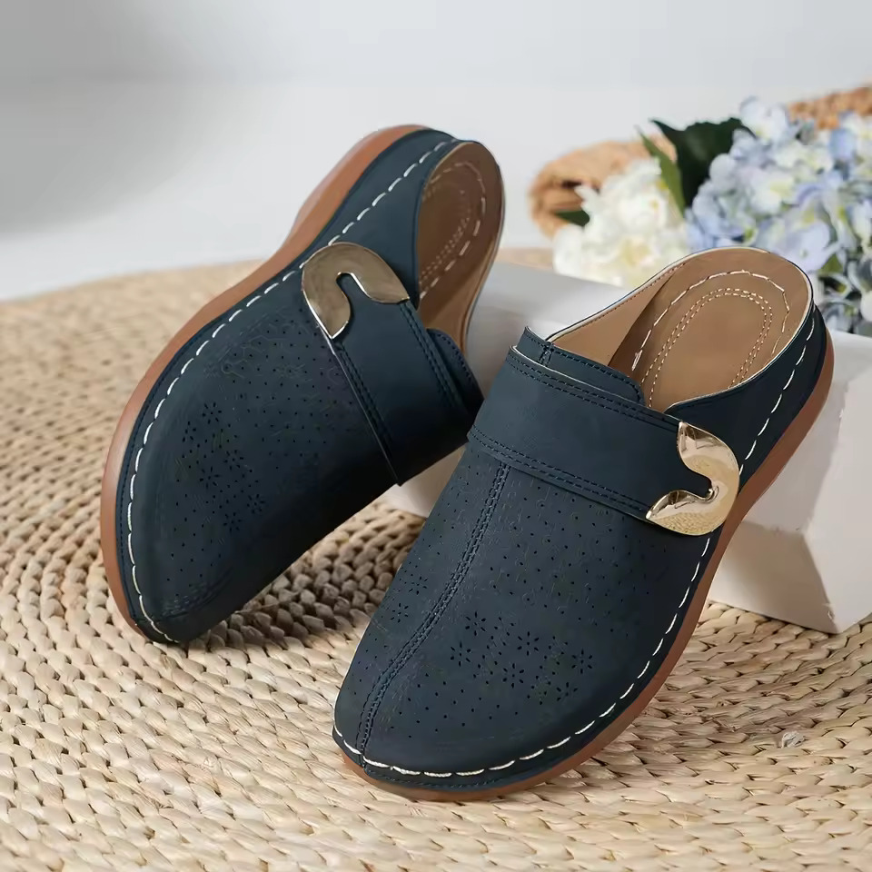 여성용 컴포트 뮬 슬립온 슈즈, 속이 빈 논슬립 플랫  - Espadrille Slip On 리뷰 및 가격