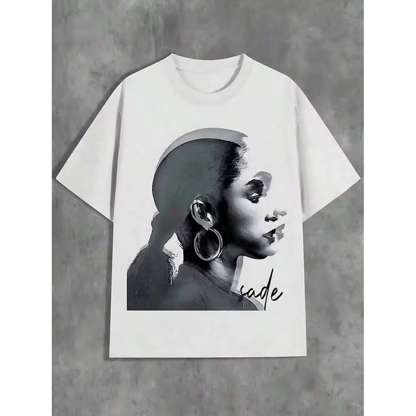 남성용 그래픽 셔츠, 세이드 포트레이트 그래픽 화이트  - Tee Graphic Print 리뷰 및 가격